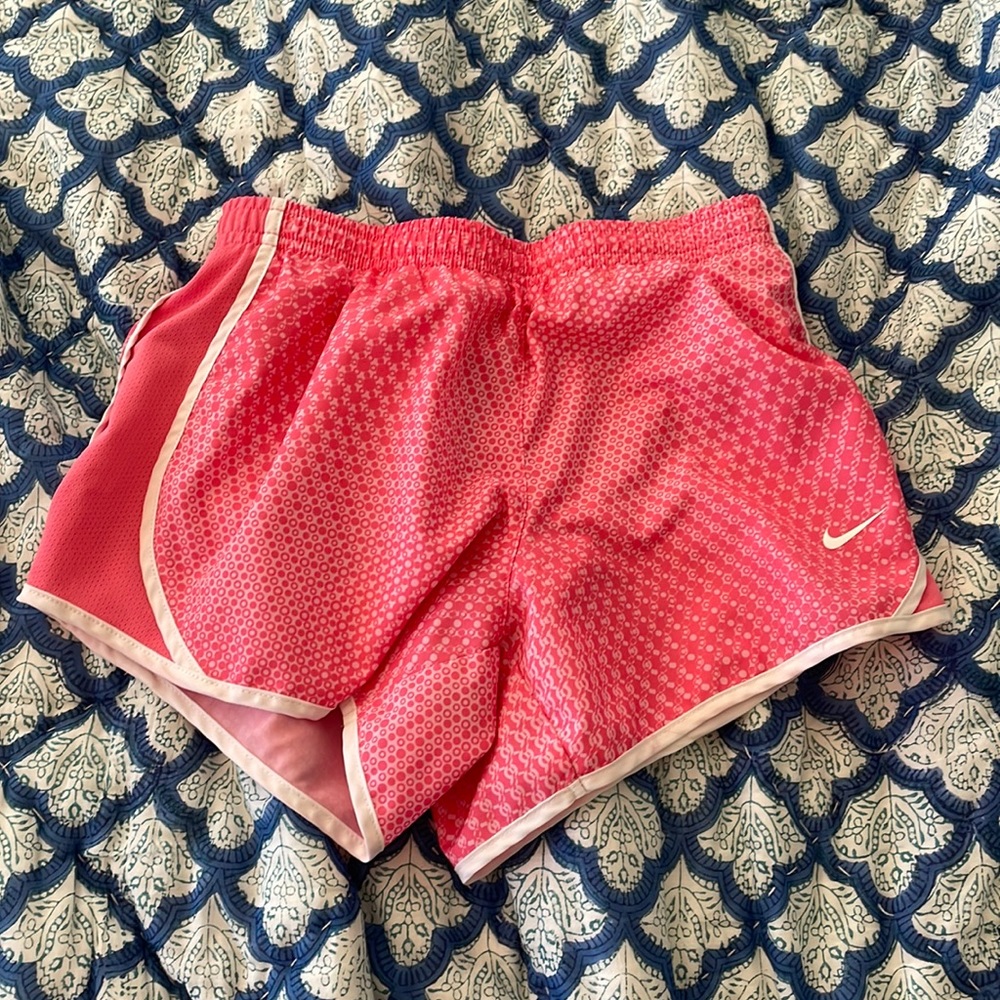 Pink Nike shorts